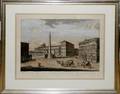 041582 FR HANDCOLORED ENGRAVING PALAZZO PONTIFICO