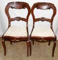 032336 AMERICAN EMPIRE MAHOGANY SIDE CHAIRS