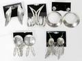 030448 NAVAJO STERLING SILVER EARRINGS 5 2