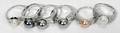 022384 FRESH WATER PEARL STERLING  CZS RINGS