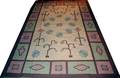 020466 MEXICAN NAVAJO STYLE RUG APPROX 5 X 8