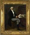 Continental oil on panel portraitlate 18thearly 19th c