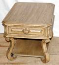 050453 THOMASVILLE PECAN END TABLE W DRAWER