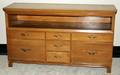 021561 TOMLINSON BUTTERNUT WOOD FINISH SIDEBOARD