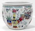 021573 CHINESE PORCELAIN JARDINIRE C 1850 H 8