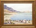 060485 NATT PIPER WATERCOLOR 16x20 PYRAMID LAKE
