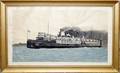 060481 FOLK PAINTING STEAMER GREATER DETROIT