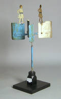 Painted metal whirligig