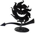 042477 DECORATIVE CAST IRON SUN FACE WEATHERVANE