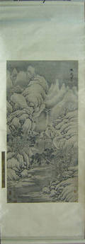 Chinese painted scroll