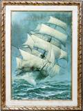 061649 AFTER PARKHURST PRINT ON CANVAS CLIPPER SHIP