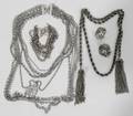 050547 MONET NECKLACE EARRINGS BRACELET  TASSEL