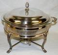 040599 SILVER PLATE CHAFING DISH DIA 145
