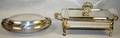 040592 SILVER PLATE SERVING DISHES 2 L 12 15