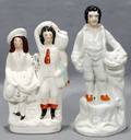 032450 ENGLISH STAFFORDSHIRE FIGURES ANTIQUE