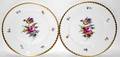 030538 GERMAN HANDPAINTED PORCELAIN PLATES
