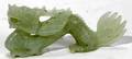 022482 CHINESE GRAY SYNTHETIC JADE DRAGON L 7