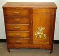 021674 MAPLE CHILDS CHEST C 1940 H39 W38 D16