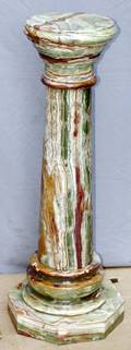 070047 ONYX TAPERED COLUMN PEDESTAL H 42 DIA 16