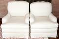 062033 BRUNSCHWIG  FILS OFF WHITE LOUNGE CHAIRS