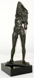 062024 VARGA BRONZE FIGURE OF SEMINUDE GIRL 1971