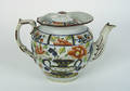 Gaudy Dutch teapot 19th c