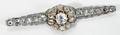 060045 ANTIQUE 21 CT DIAMONDS PIN L 2