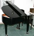 052047 TOKAI BLACK LACQUER GRAND PIANO 60  BENCH