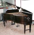 052045 BUSH  LANE MAHOGANY PLAYER WELTEMIGNON PIANO