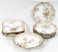 051007 DOULTON BURSLEM PORCELAIN DESSERT SERVICE