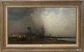 032012 GEORGE W NICHOLSON OIL ON CANVAS STORM