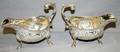 020061 ENGLISH GEORGE III STERLING SILVER SAUCE BOATS