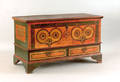 Lehigh County Pennsylvania painted dower chest dated 1785