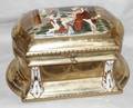 081080 CONTINENTAL PORCELAIN HINGED BOX H 65 L 11