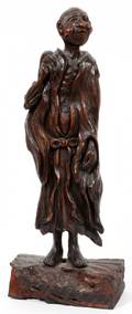 CHINESE CARVED WOOD ROOT FIGURE