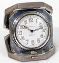 090071 TIFFANY  CO SWISS CASE EIGHT DAY TRAVEL CLOCK