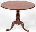 ENGLISH MAHOGANY TILTTOP TABLE LATE 19TH C