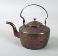 Pennsylvania miniature copper tea kettle 19th c