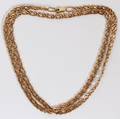 14KT YELLOW GOLD LINK NECKLACE