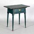 Pennsylvania Queen Anne painted pine tavern table ca 1760