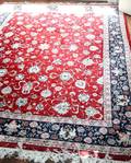082070 ORIENTAL RUG W RED GROUND 8x10