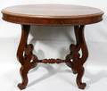 081156 AMERICAN EMPIRE STYLE MAHOGANY PARLOR TABLE