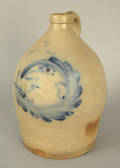 Two gallon stoneware jug 19th c