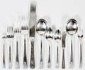 INTERNATIONAL SEDAN STERLING FLATWARE SET 102 PCS