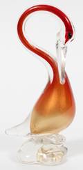MURANO VENETIAN GLASS BIRD OF PARADISE