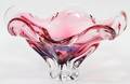 ARTE MURANO GLASS CENTERPIECE BOWL