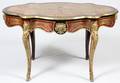 FRENCH EBONY  BOULLE CENTER TABLE 19TH C