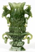 CHINESE SERPENTINE VASE