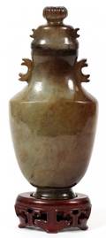 JADE COVERED URN