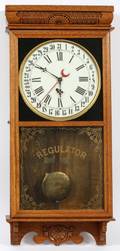 CALENDAR REGULATOR WALL CLOCK